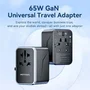 CARGADOR PARED UNIVERSAL TOMA DE CORRIENTE/2xUSB-C/2xUSB-A 65W NEGRO VENTION